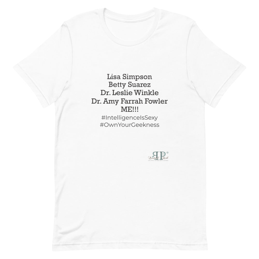 Intelligence Is Sexy Unisex T-Shirt -Female