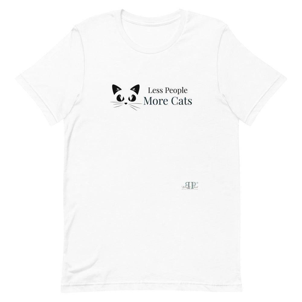Less People More Cats Unisex T-Shirt