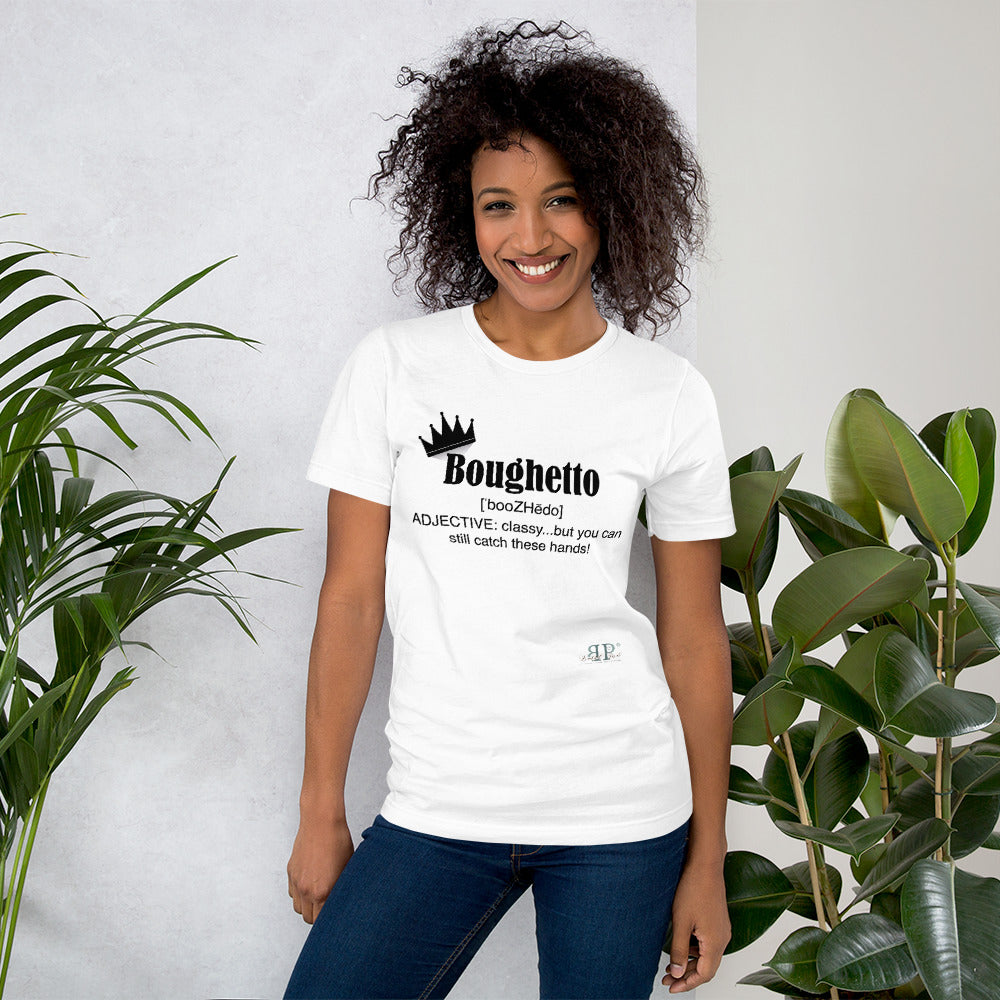 Boughetto: An Adjective Unisex T-Shirt