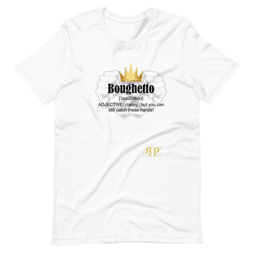 Boughetto: An Adjective Unisex T-Shirt