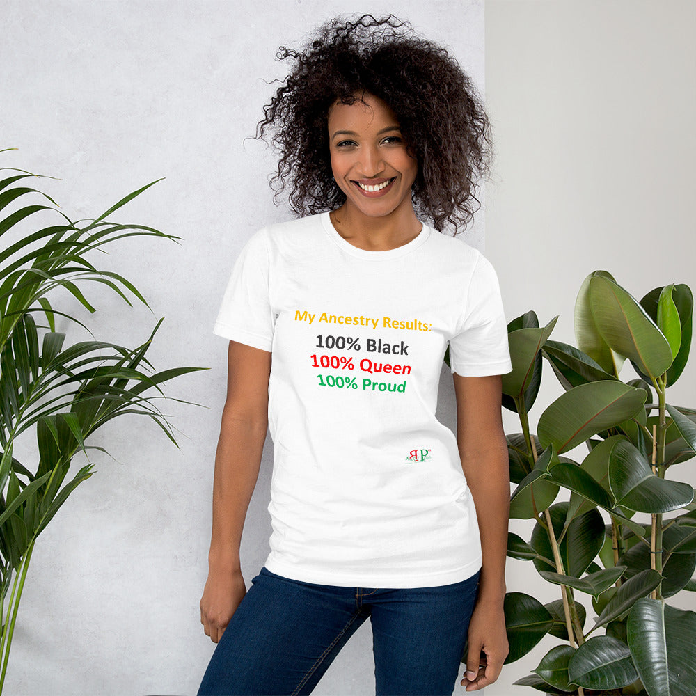 100% Queen colors of the Mother land Unisex T-Shirt