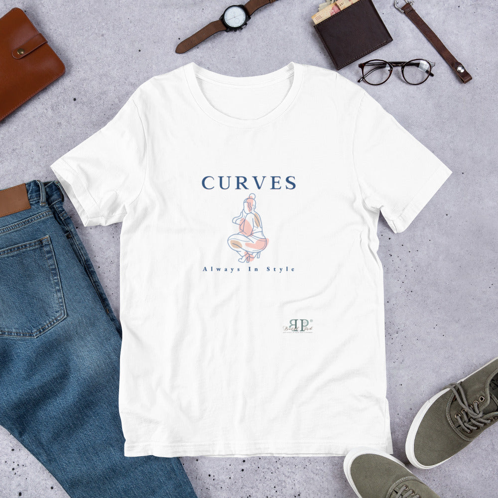 Curves Always in Style Unisex t-shirt