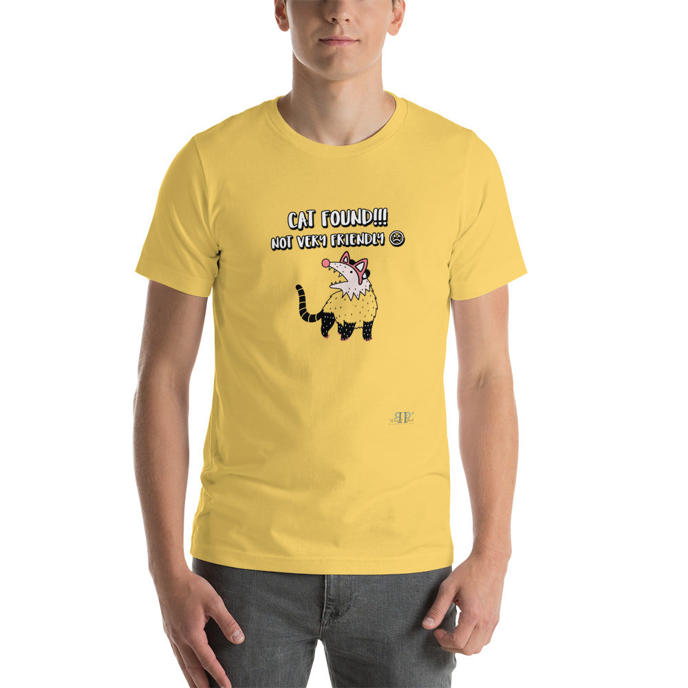 "Cat" Found Unisex T-Shirt