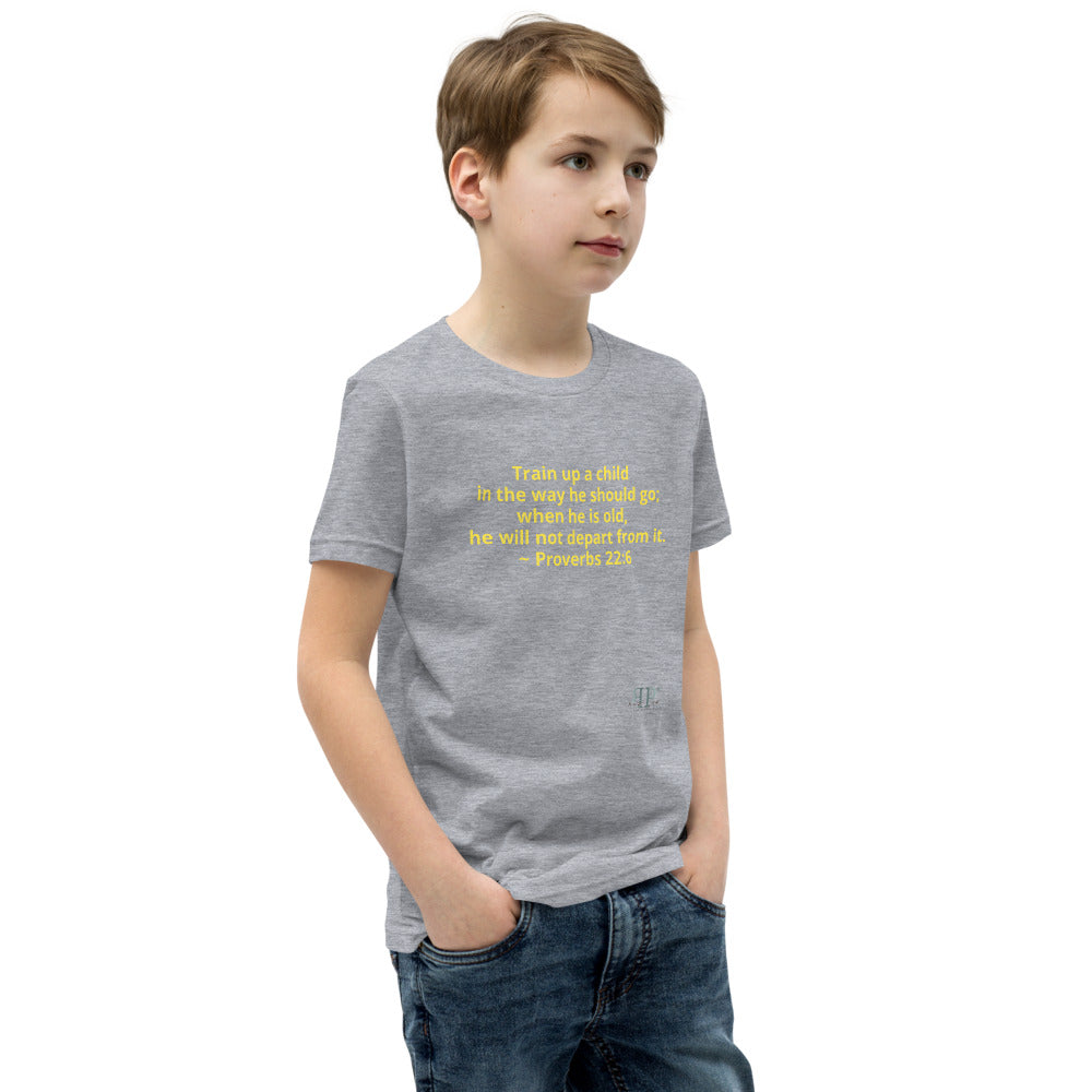 Train up a Child Proverbs 22:6 Unisex T-Shirt YOUTH