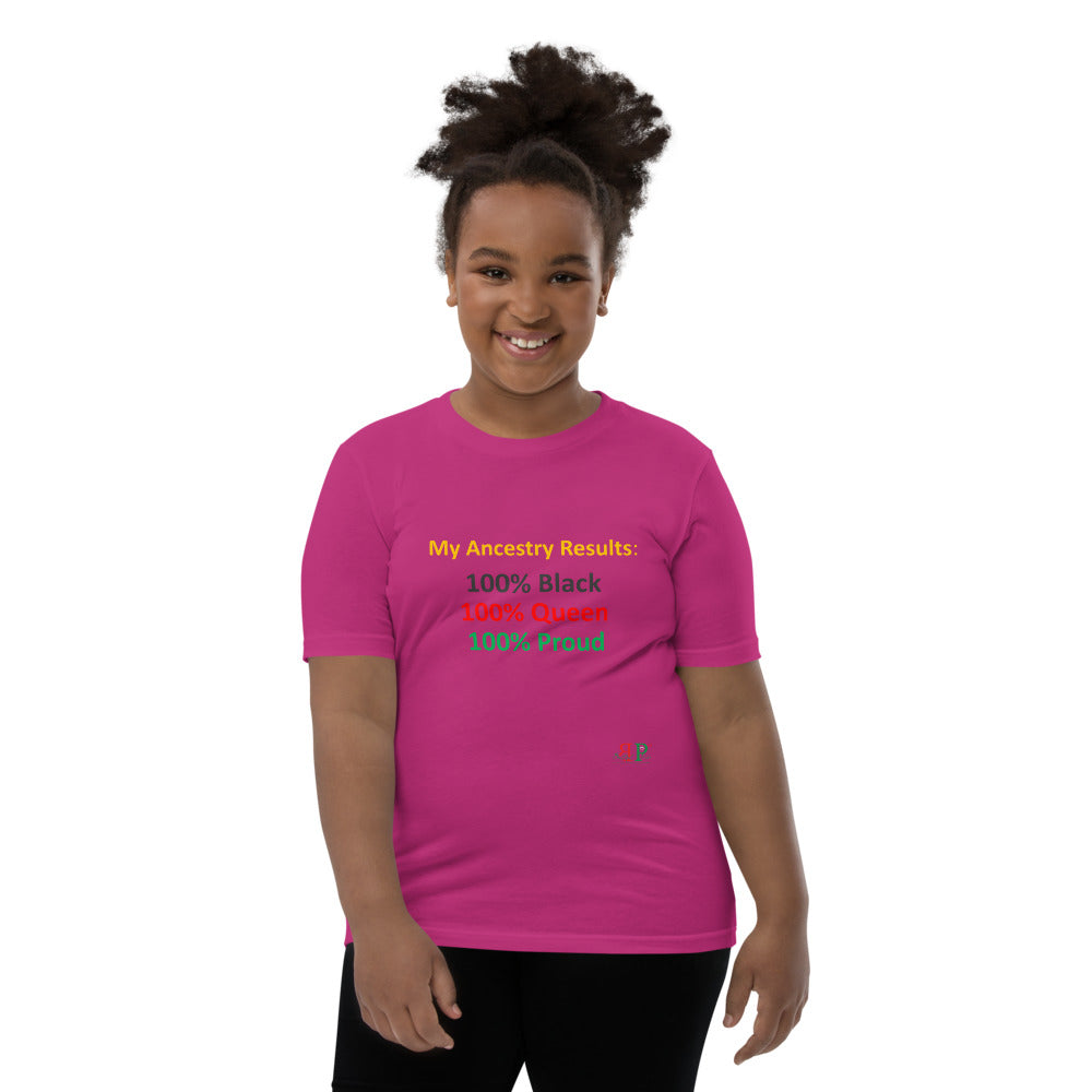 100% Queen Colors of the Motherland YOUTH T-Shirt