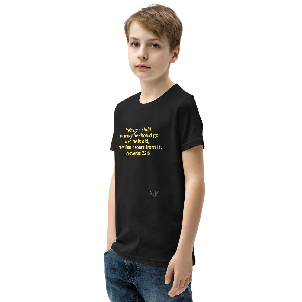 Train up a Child Proverbs 22:6 Unisex T-Shirt YOUTH