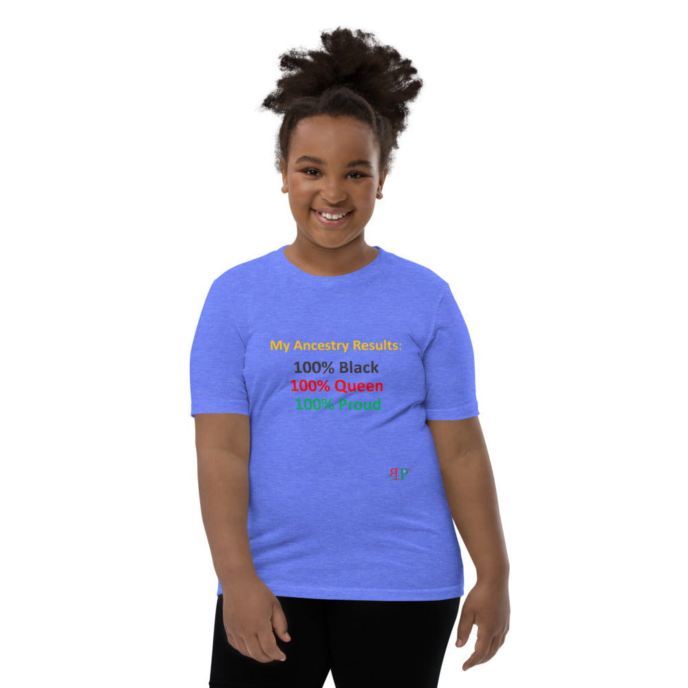 100% Queen Colors of the Motherland YOUTH T-Shirt