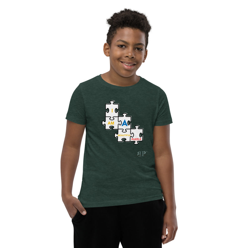 I am a Beautiful Puzzle Youth T-Shirt