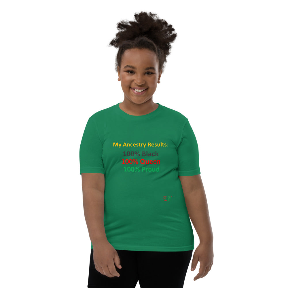 100% Queen Colors of the Motherland YOUTH T-Shirt