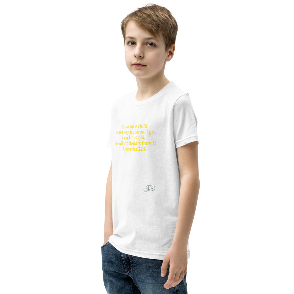 Train up a Child Proverbs 22:6 Unisex T-Shirt YOUTH