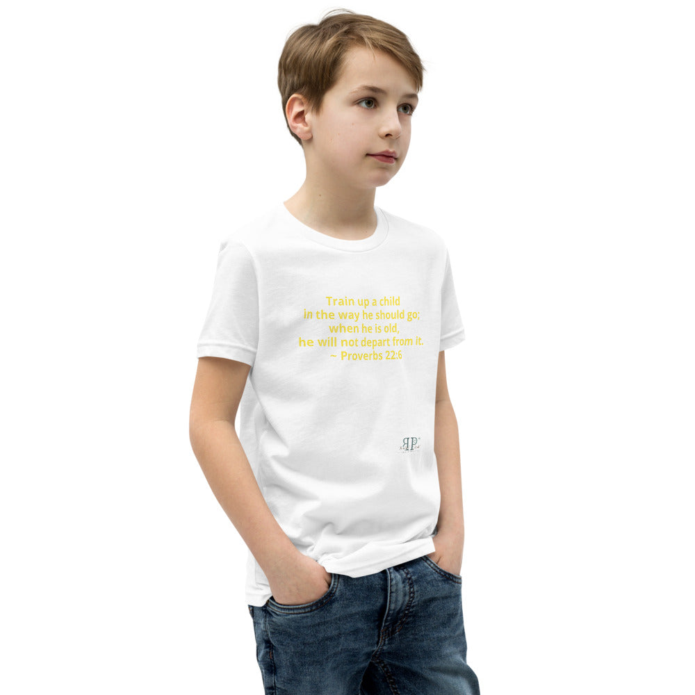 Train up a Child Proverbs 22:6 Unisex T-Shirt YOUTH
