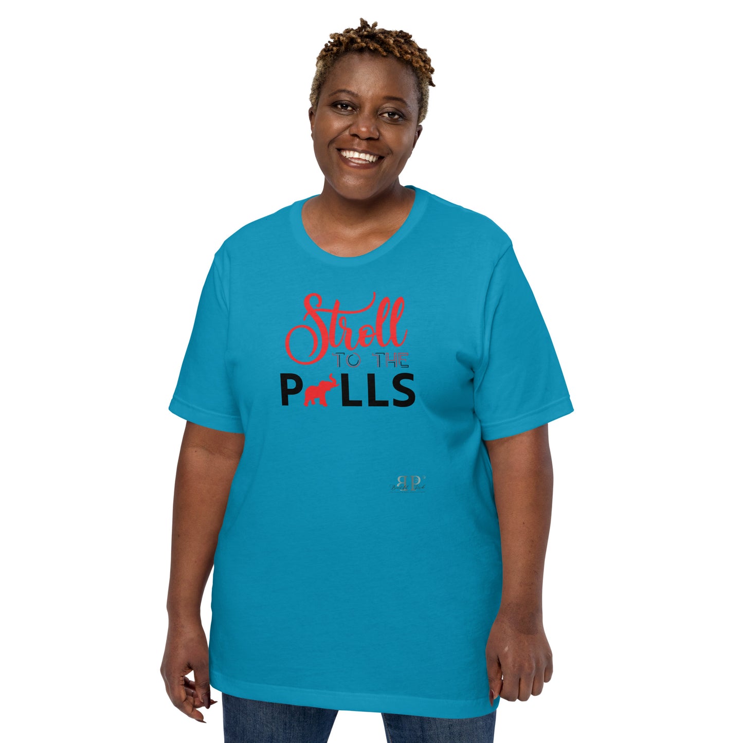 Stroll To The Polls Unisex t-shirt- DST