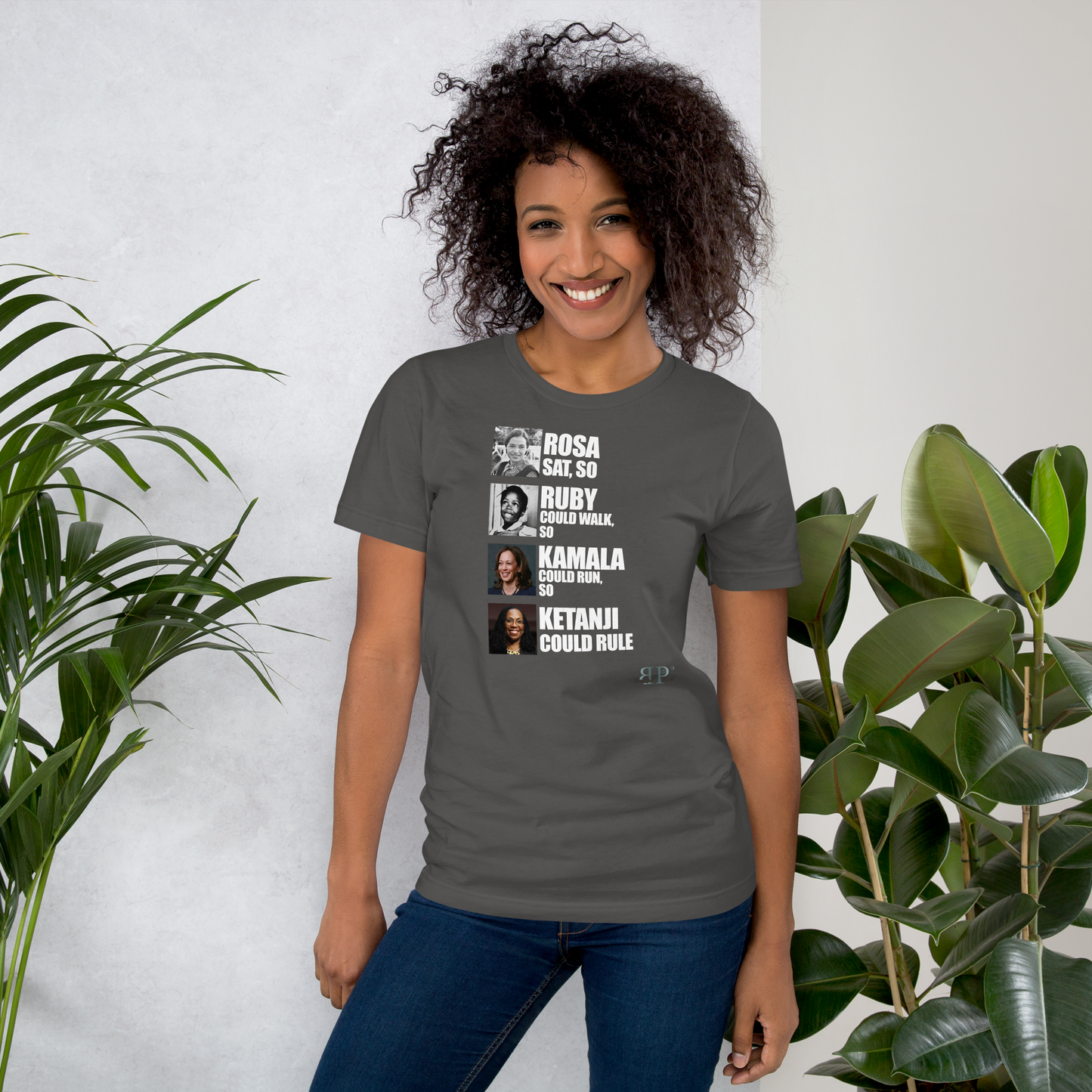 Rosa, Ruby, Kamala & Ketanji Unisex t-shirt