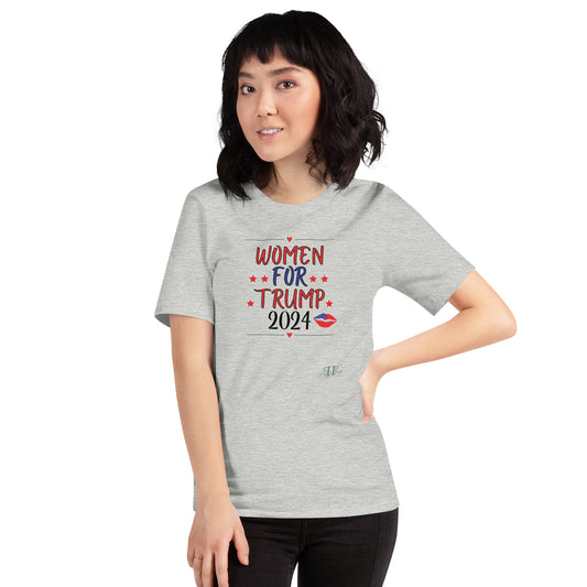 Women for Trump 2024 Unisex Tee