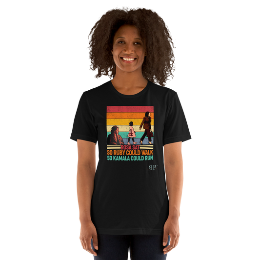 Rosa, Ruby & Kamala Vintage Unisex t-shirt