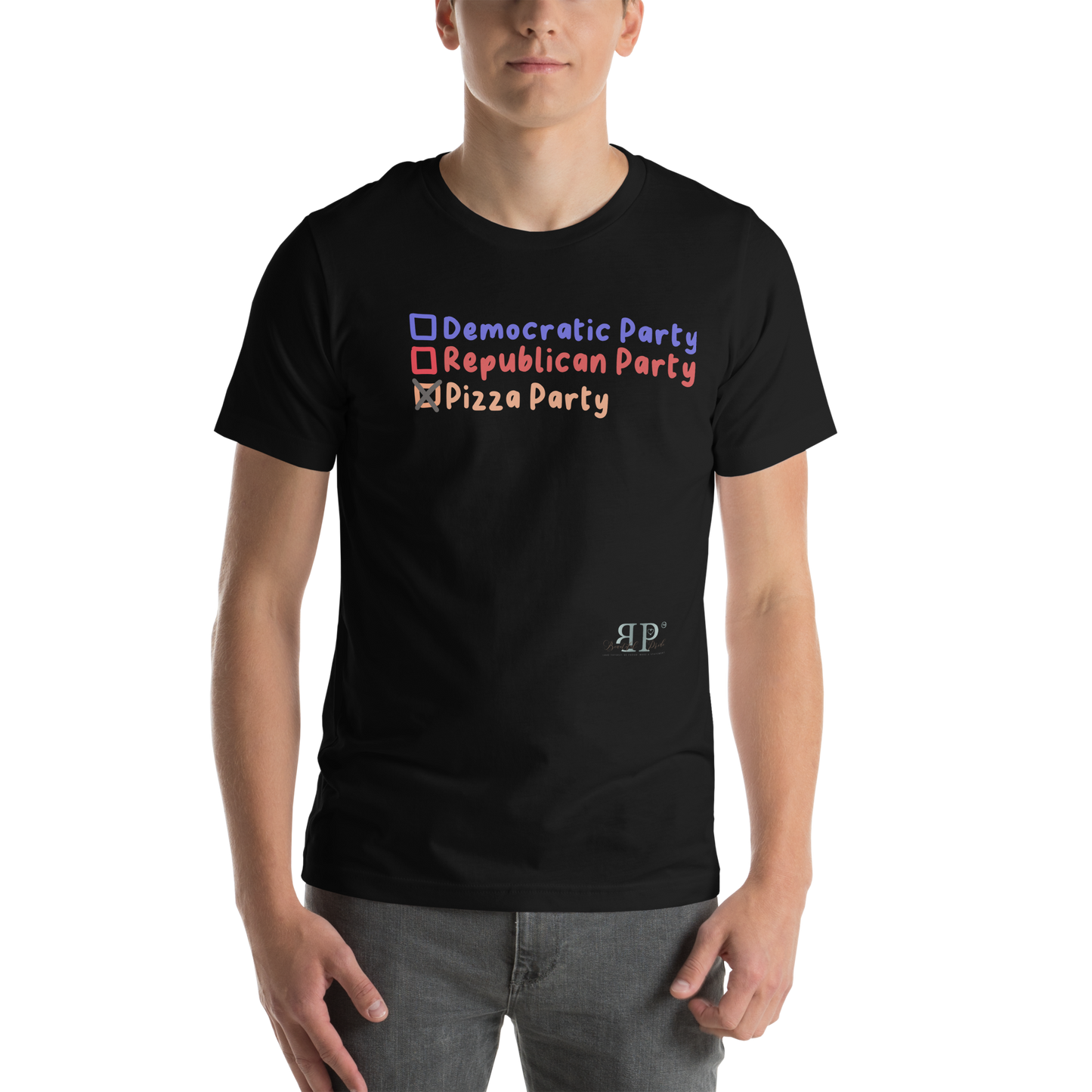 I Vote Pizza Unisex t-shirt