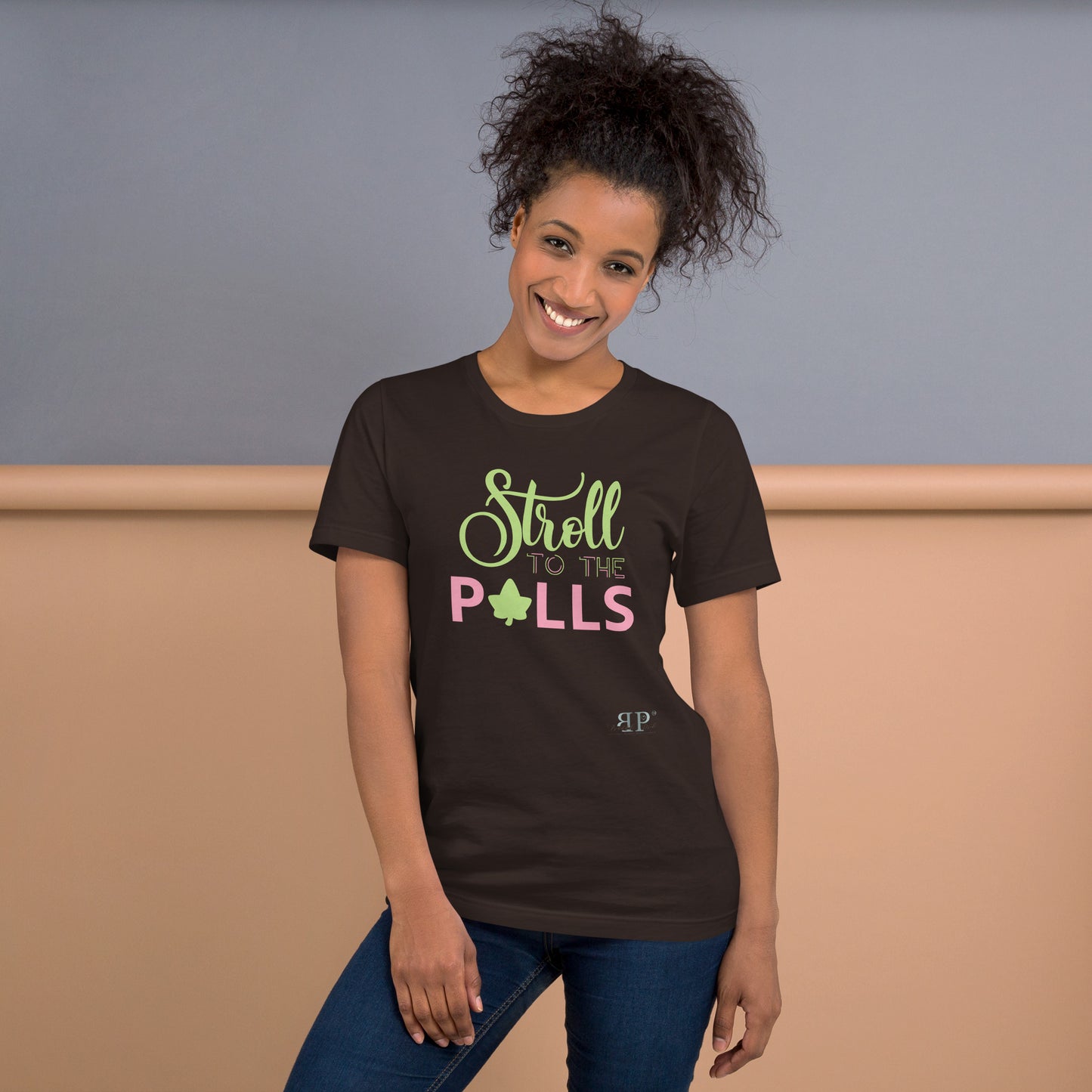 Stroll to the Polls Unisex t-shirt- AKA