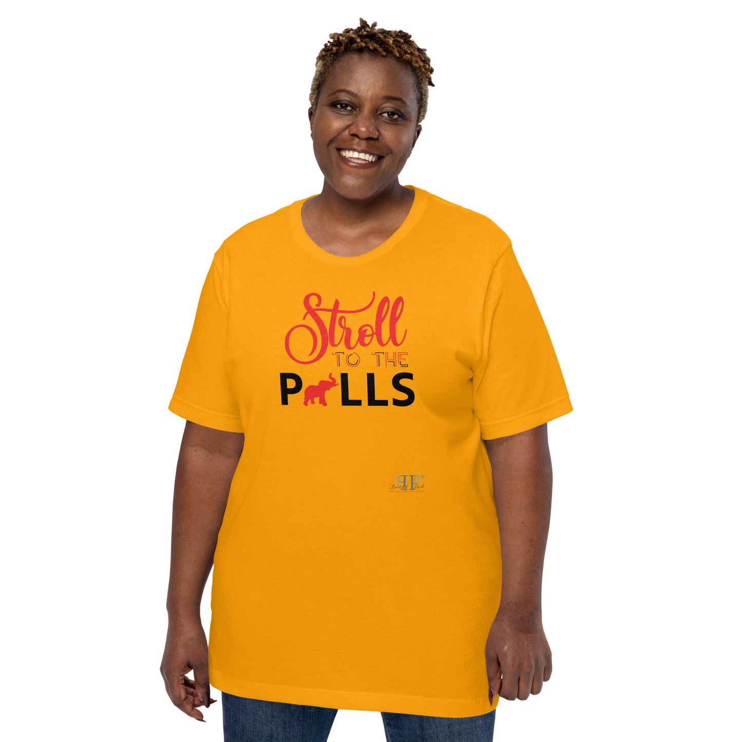 Stroll To The Polls Unisex t-shirt- DST