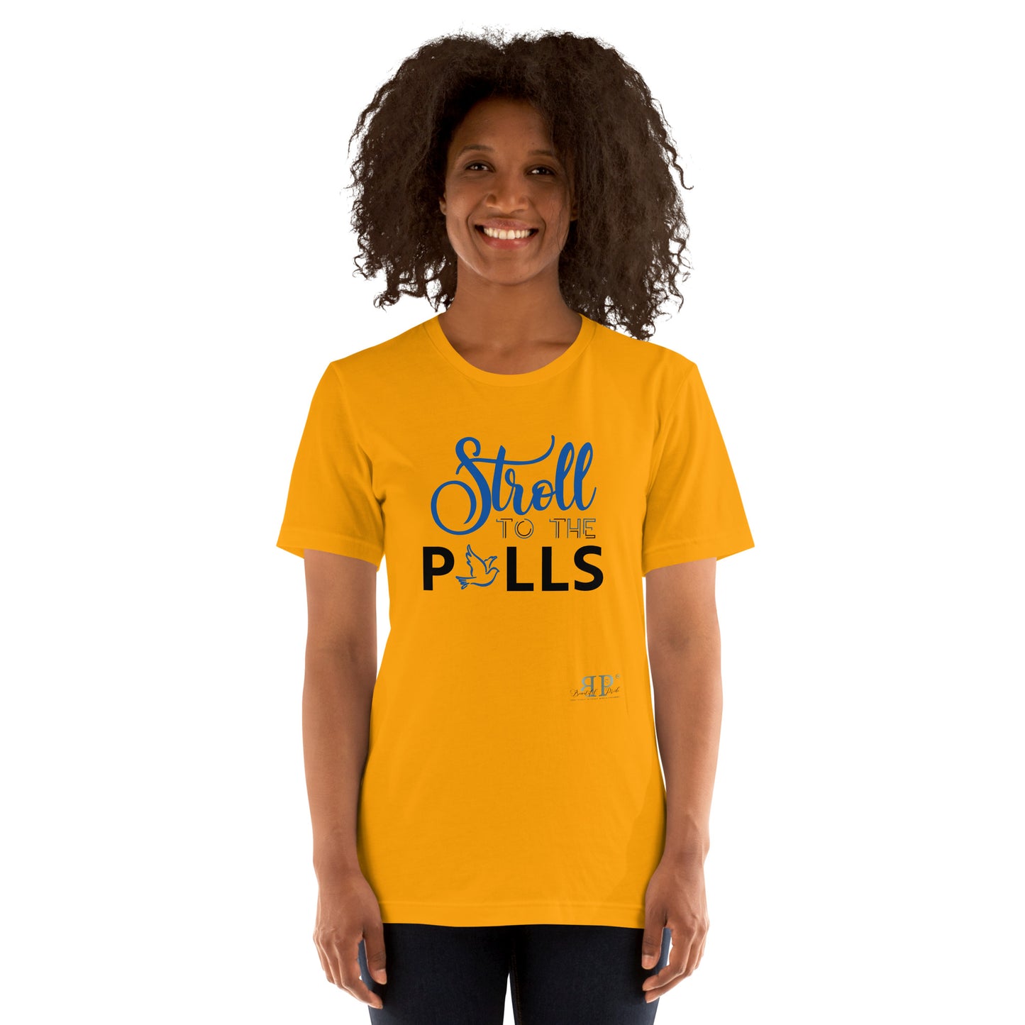 Stroll to the Polls Unisex t-shirt- Zeta