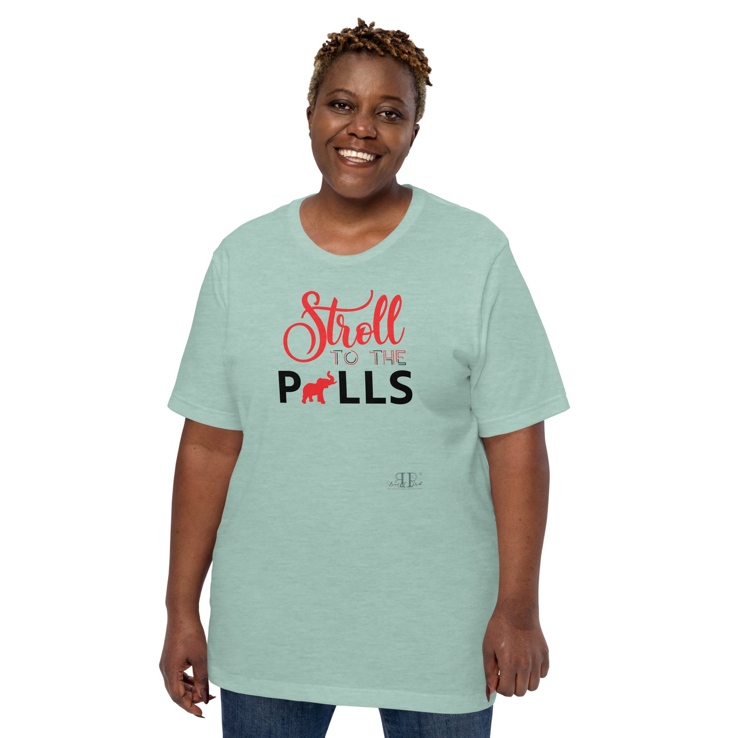 Stroll To The Polls Unisex t-shirt- DST