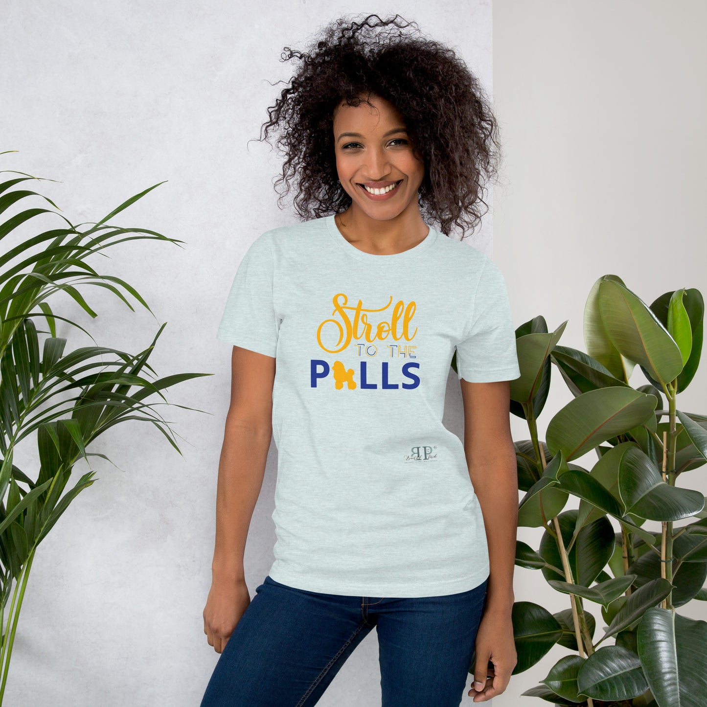 Stroll To the Polls Unisex t-shirt- SGRho