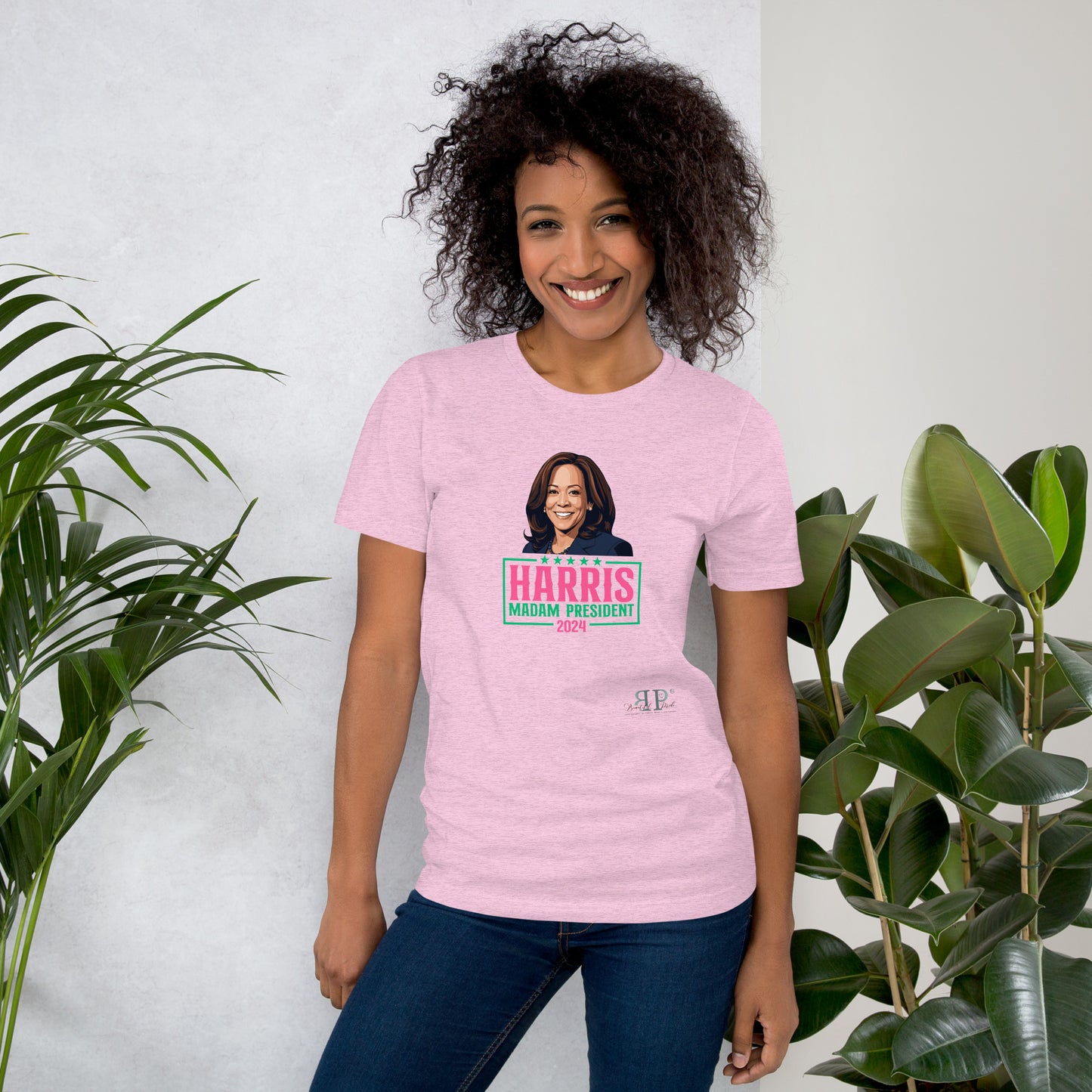 Harris- Madam President Headshot Unisex t-shirt