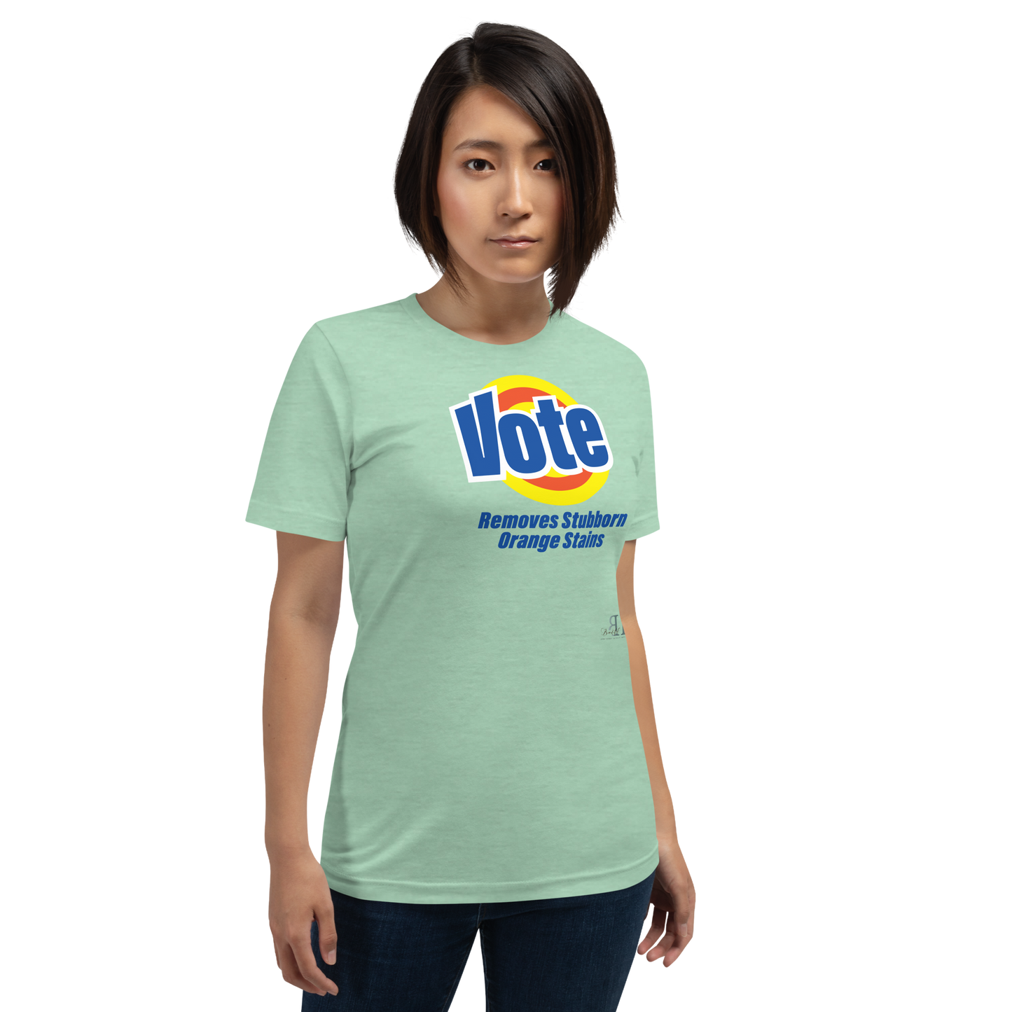 Vote to Remove Orange Stains Unisex t-shirt