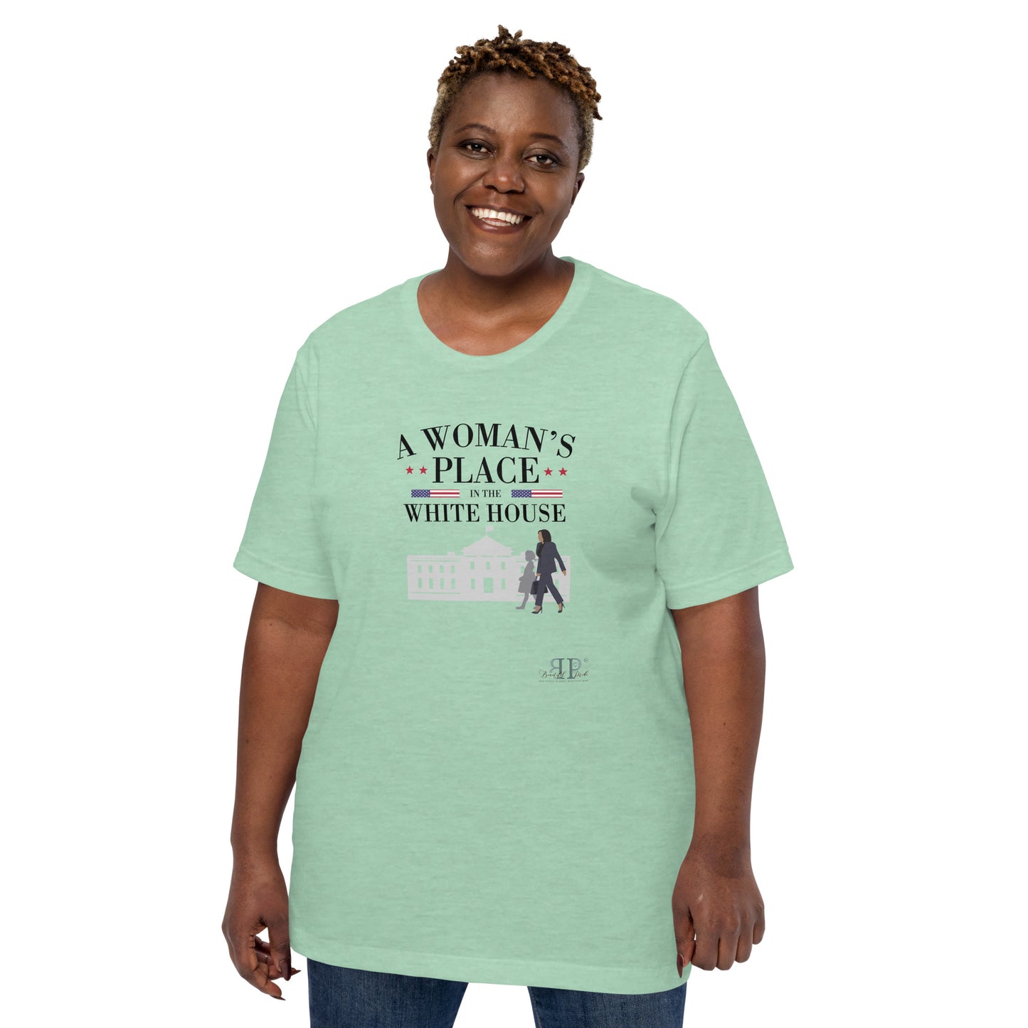 Kamala: A Woman's Place is in the White House Unisex t-shirt