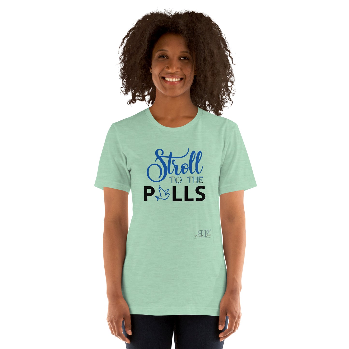 Stroll to the Polls Unisex t-shirt- Zeta