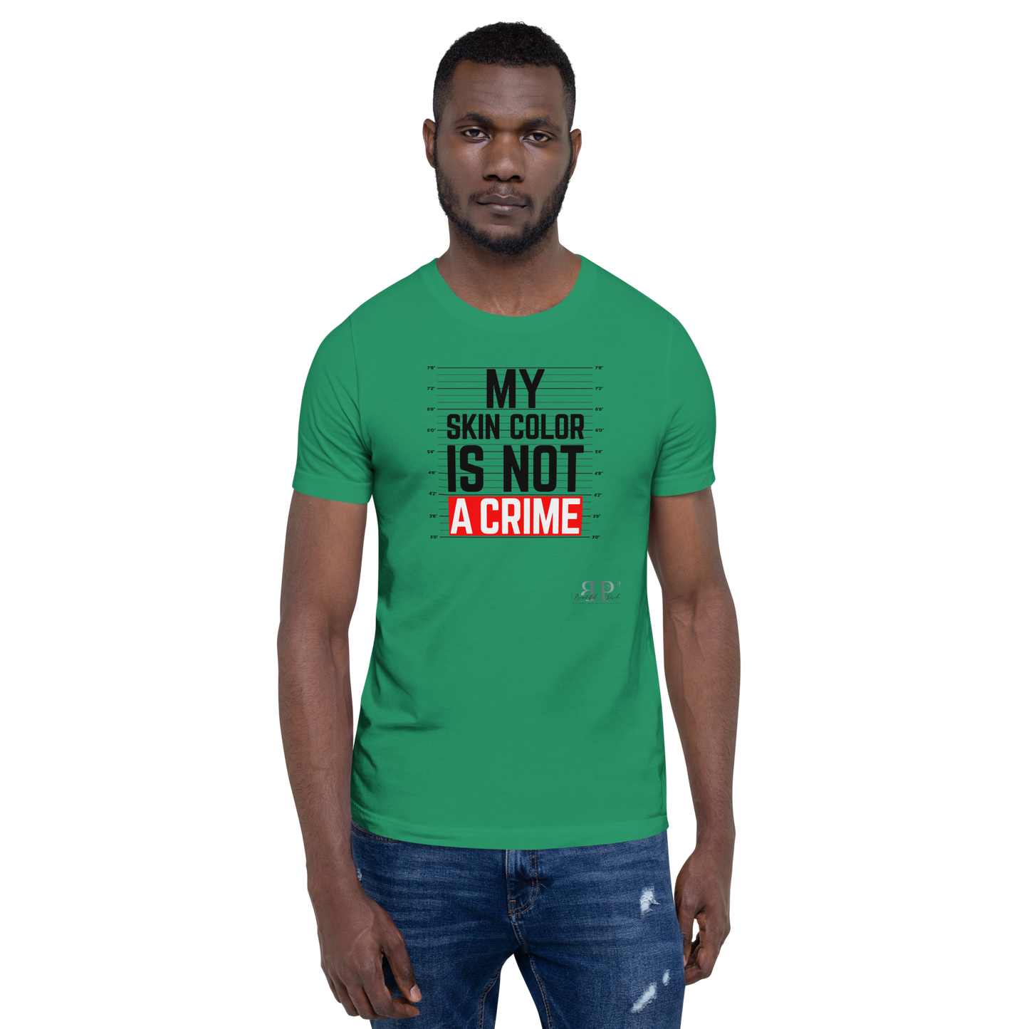 My Skin Color is NOT a Crime Unisex t-shirt