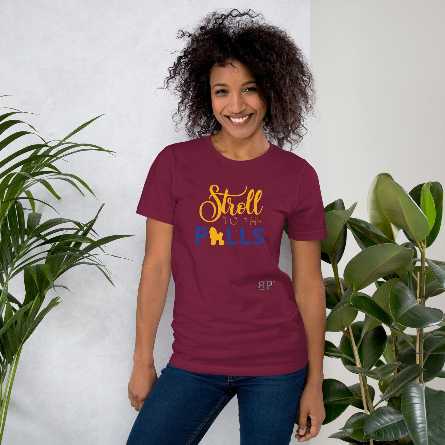 Stroll To the Polls Unisex t-shirt- SGRho