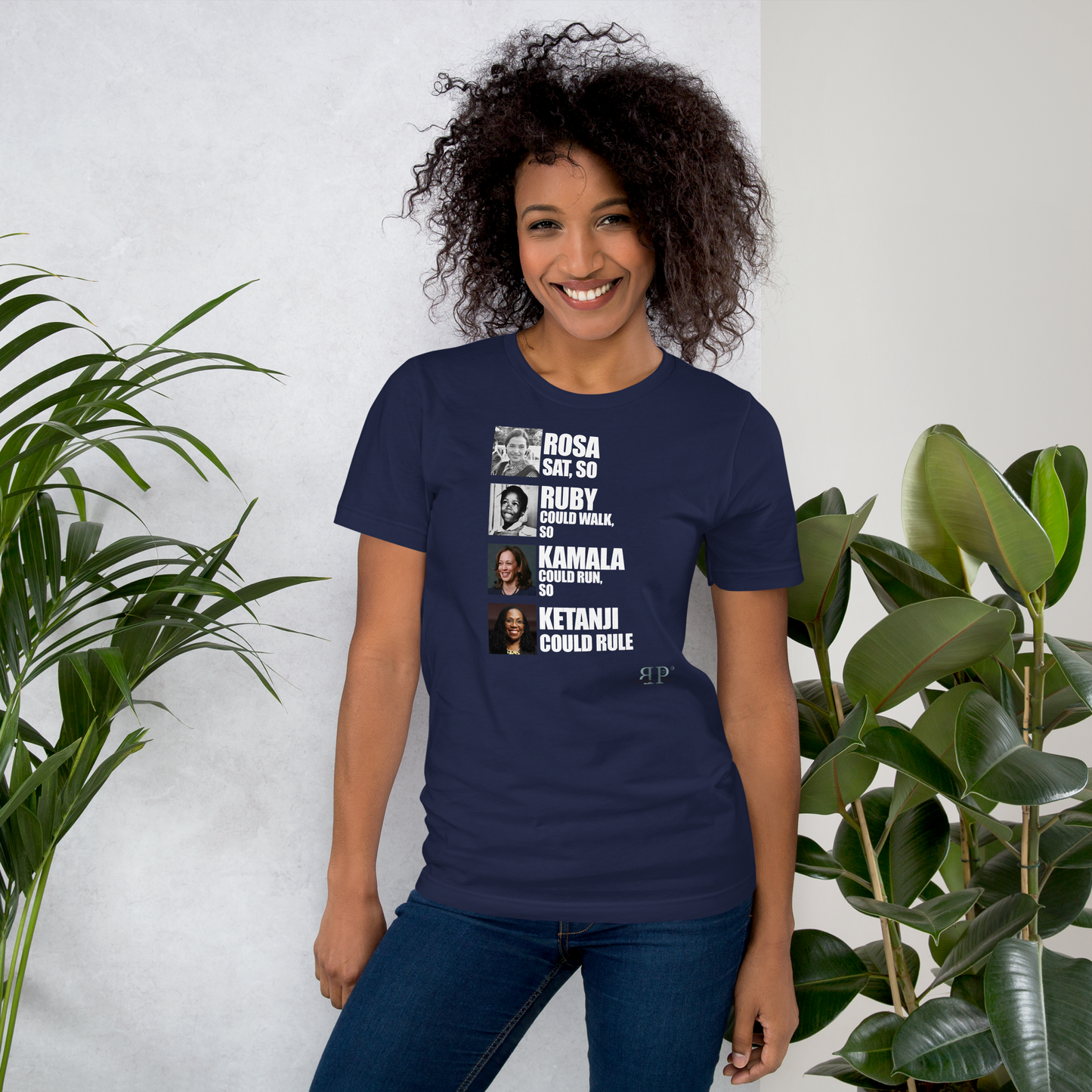 Rosa, Ruby, Kamala & Ketanji Unisex t-shirt