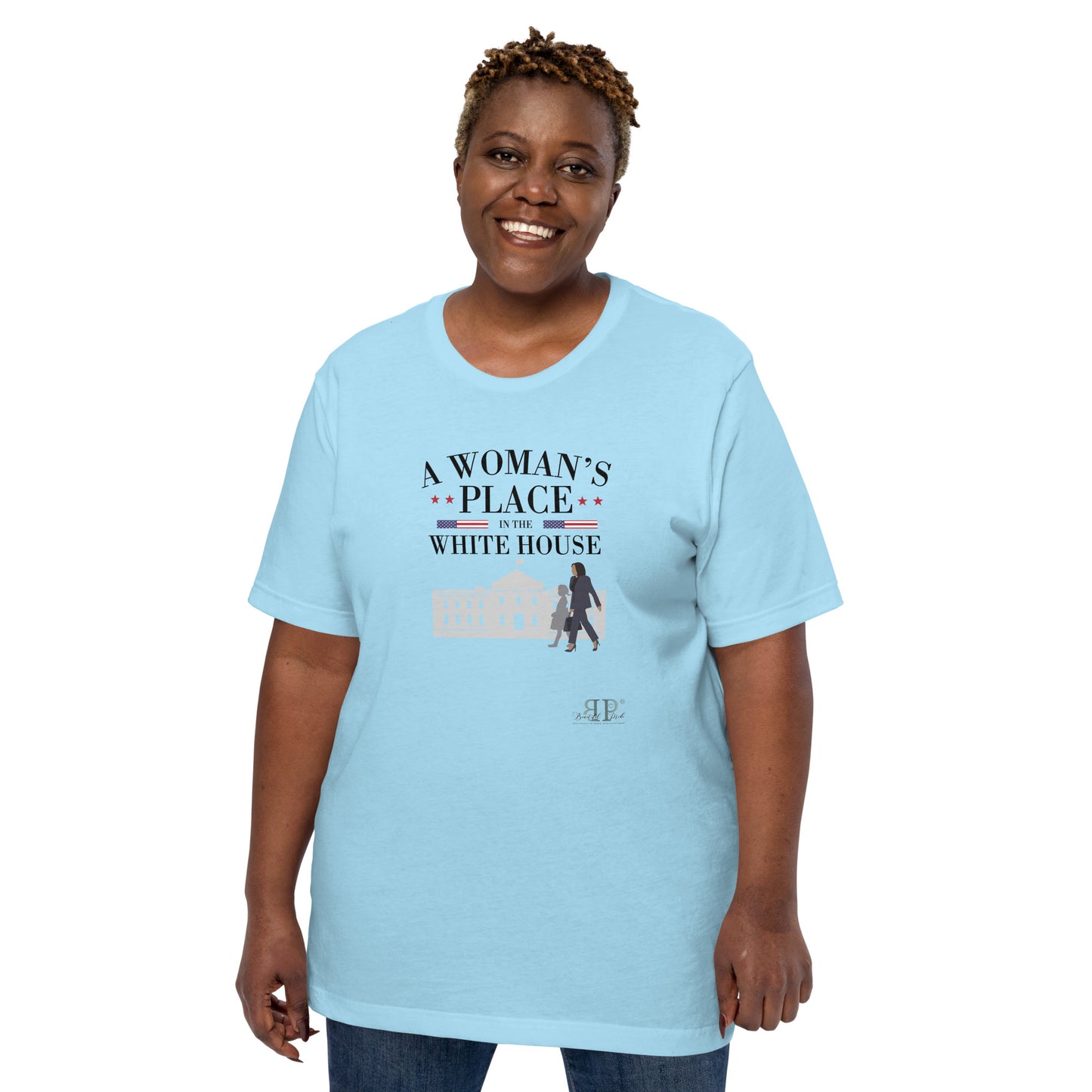 Kamala: A Woman's Place is in the White House Unisex t-shirt