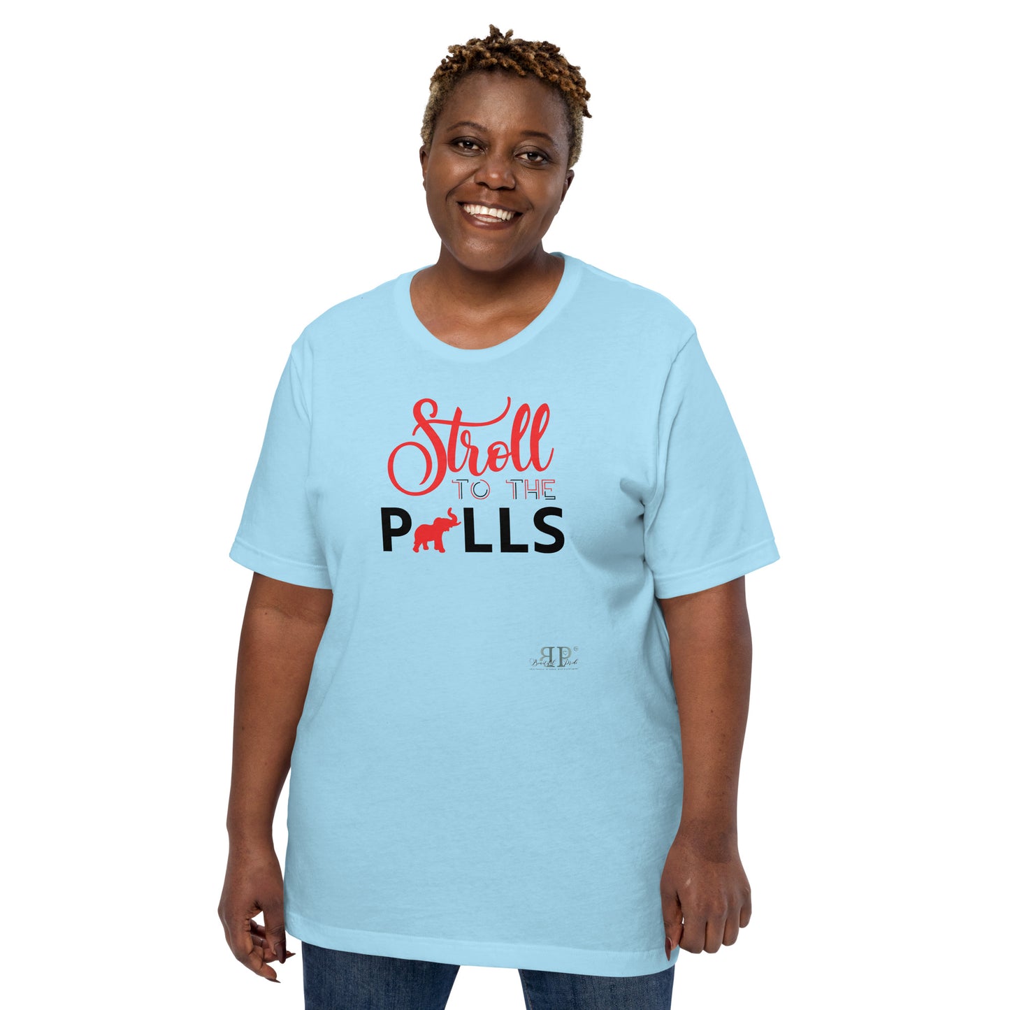 Stroll To The Polls Unisex t-shirt- DST