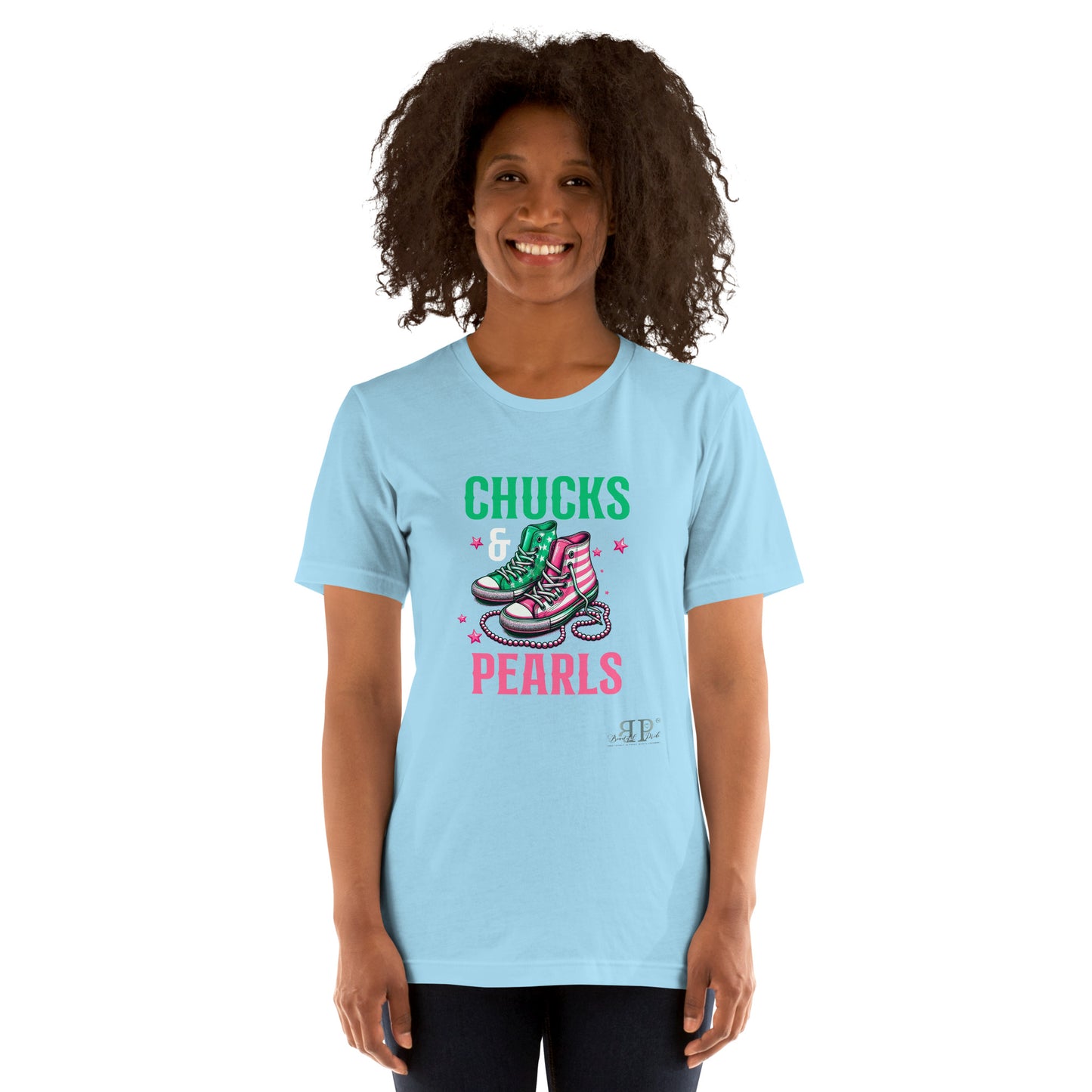 Chucks N Pearls Unisex t-shirt