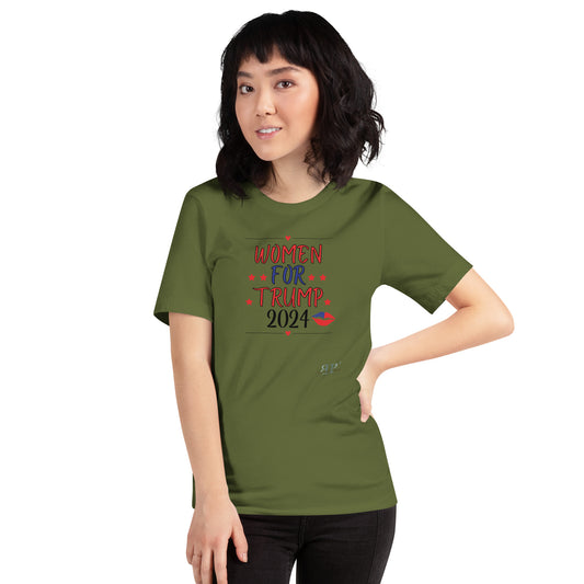 Women for Trump 2024 Unisex Tee