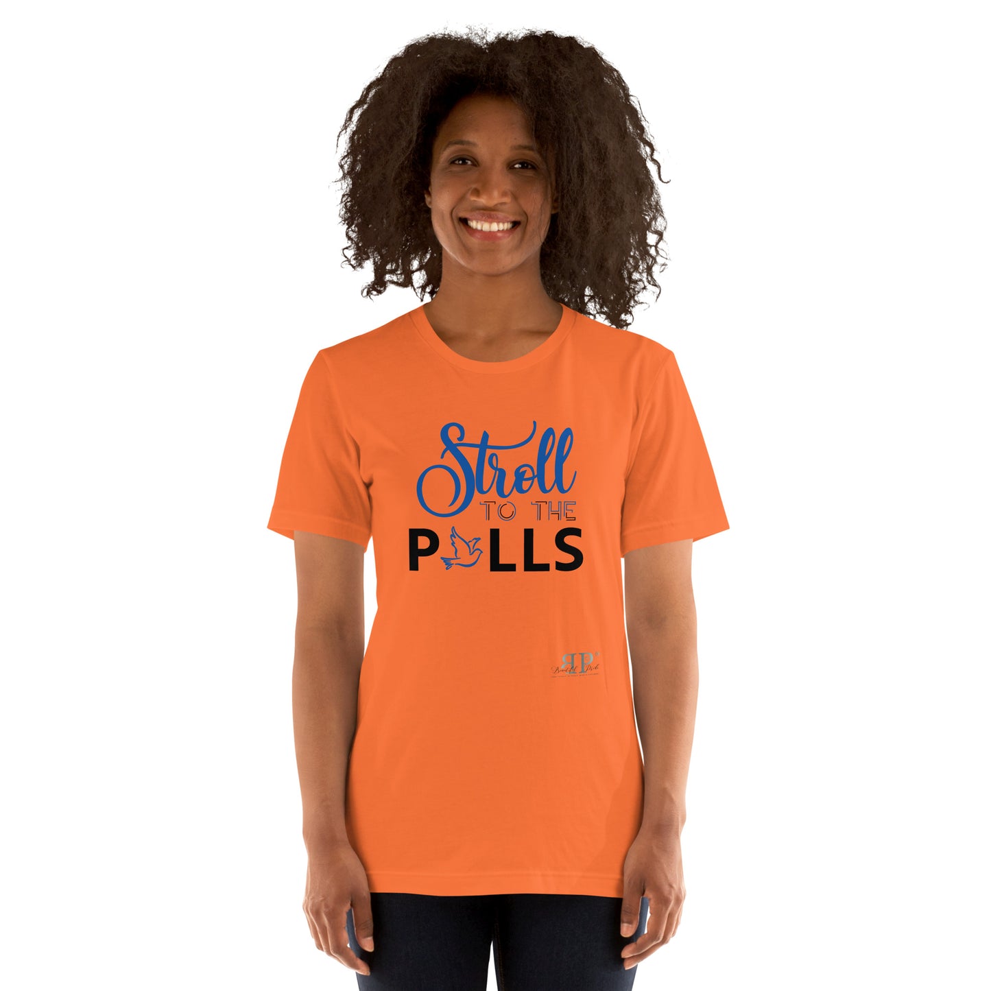 Stroll to the Polls Unisex t-shirt- Zeta