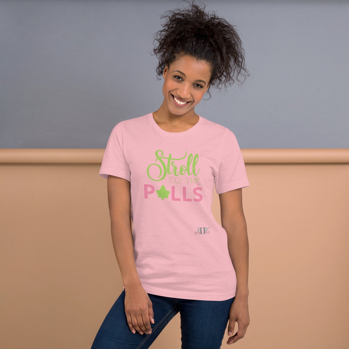 Stroll to the Polls Unisex t-shirt- AKA