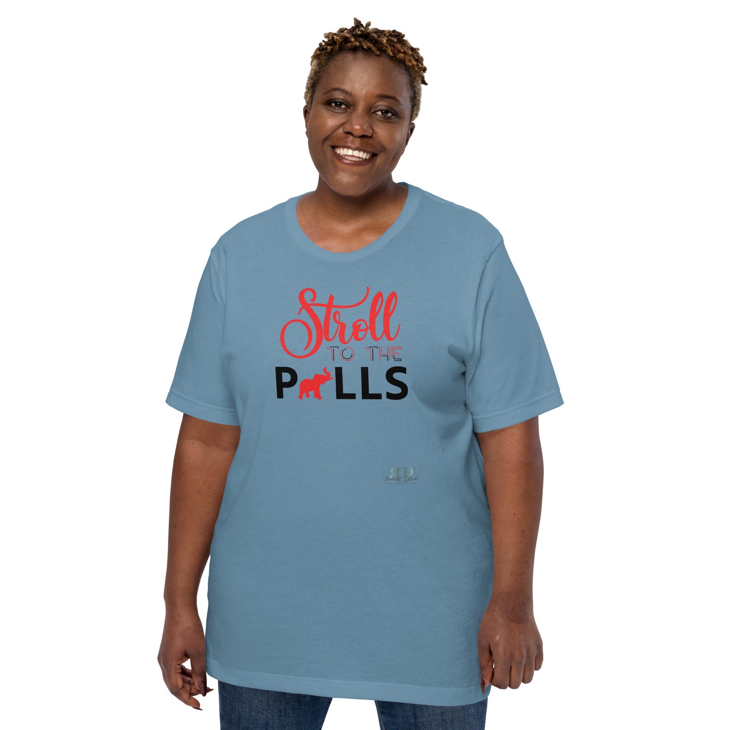 Stroll To The Polls Unisex t-shirt- DST