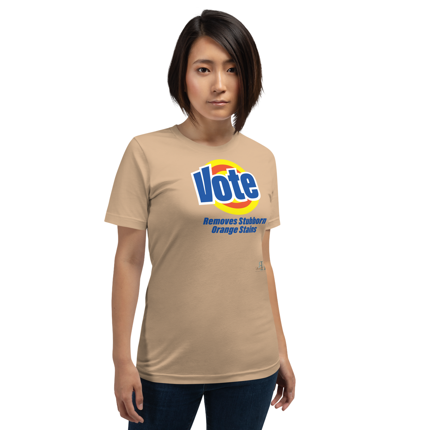 Vote to Remove Orange Stains Unisex t-shirt