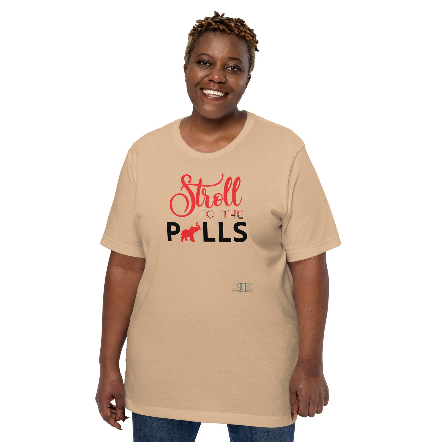 Stroll To The Polls Unisex t-shirt- DST