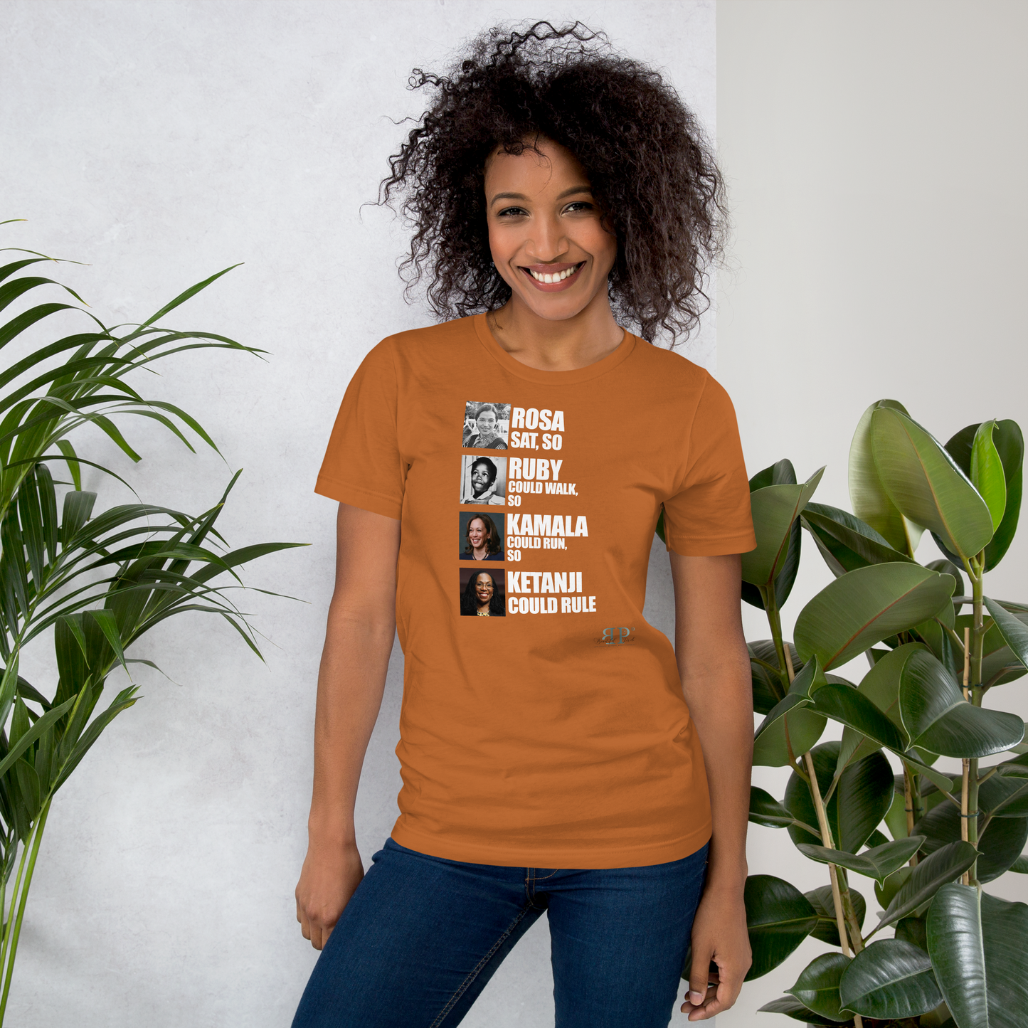 Rosa, Ruby, Kamala & Ketanji Unisex t-shirt