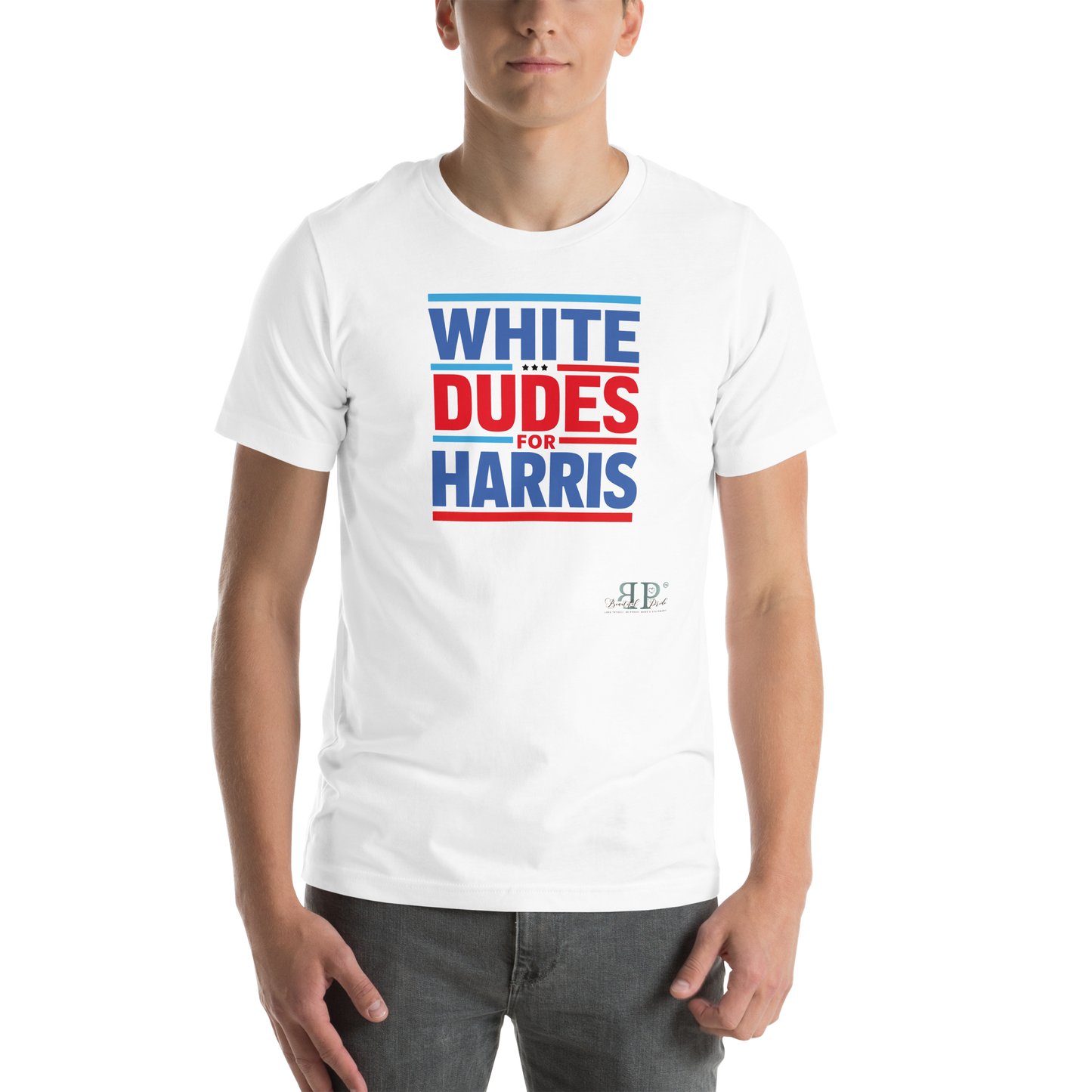 White Dudes for Harris Unisex t-shirt