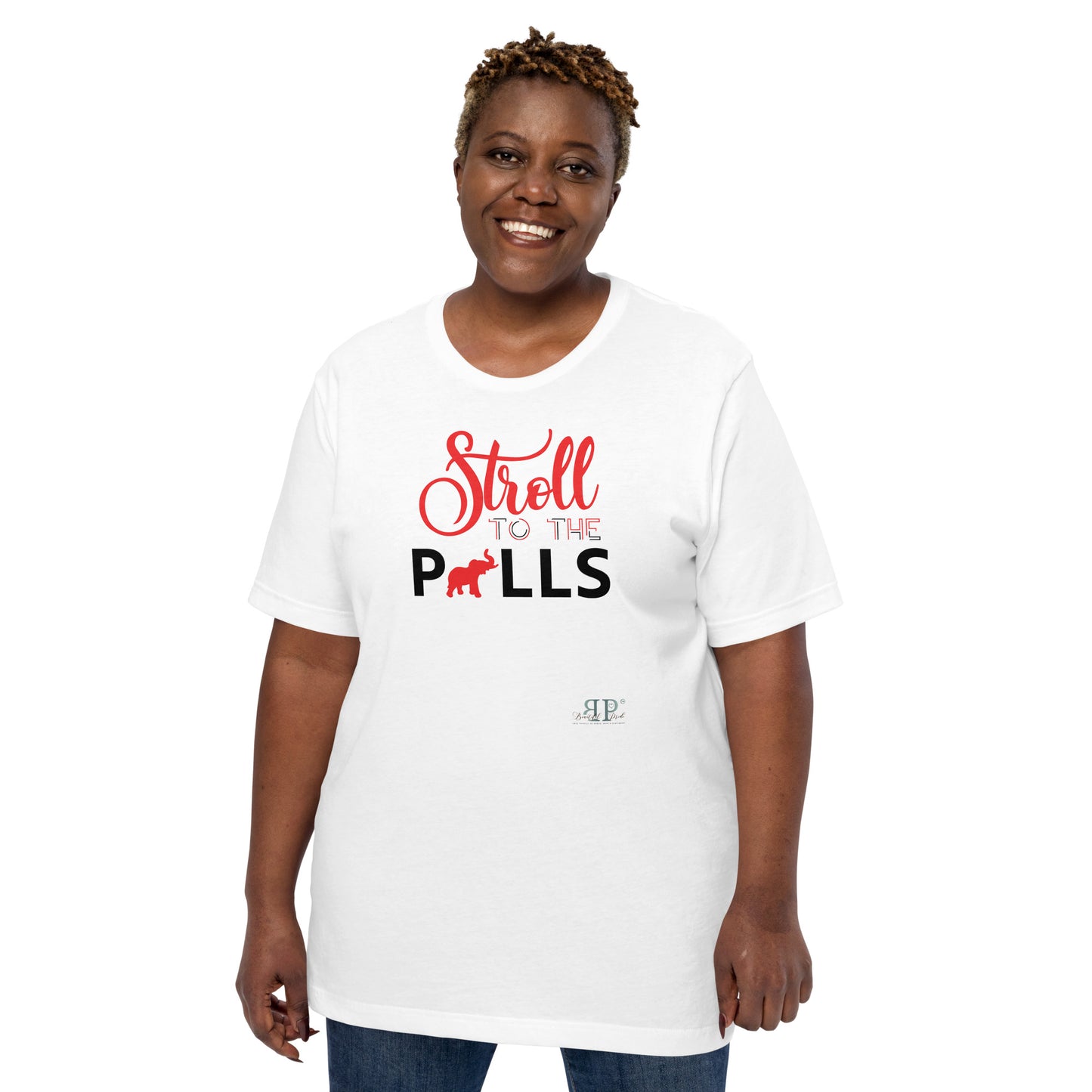 Stroll To The Polls Unisex t-shirt- DST