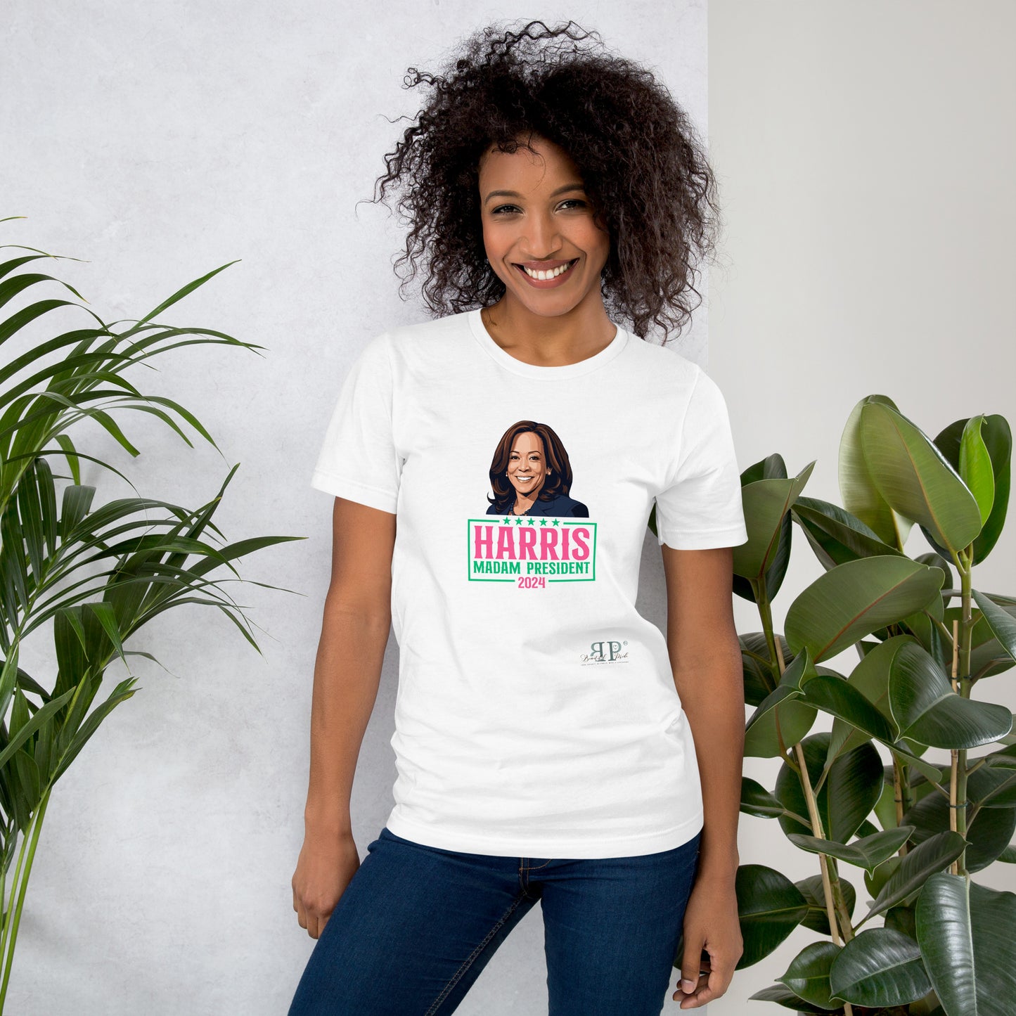 Harris- Madam President Headshot Unisex t-shirt