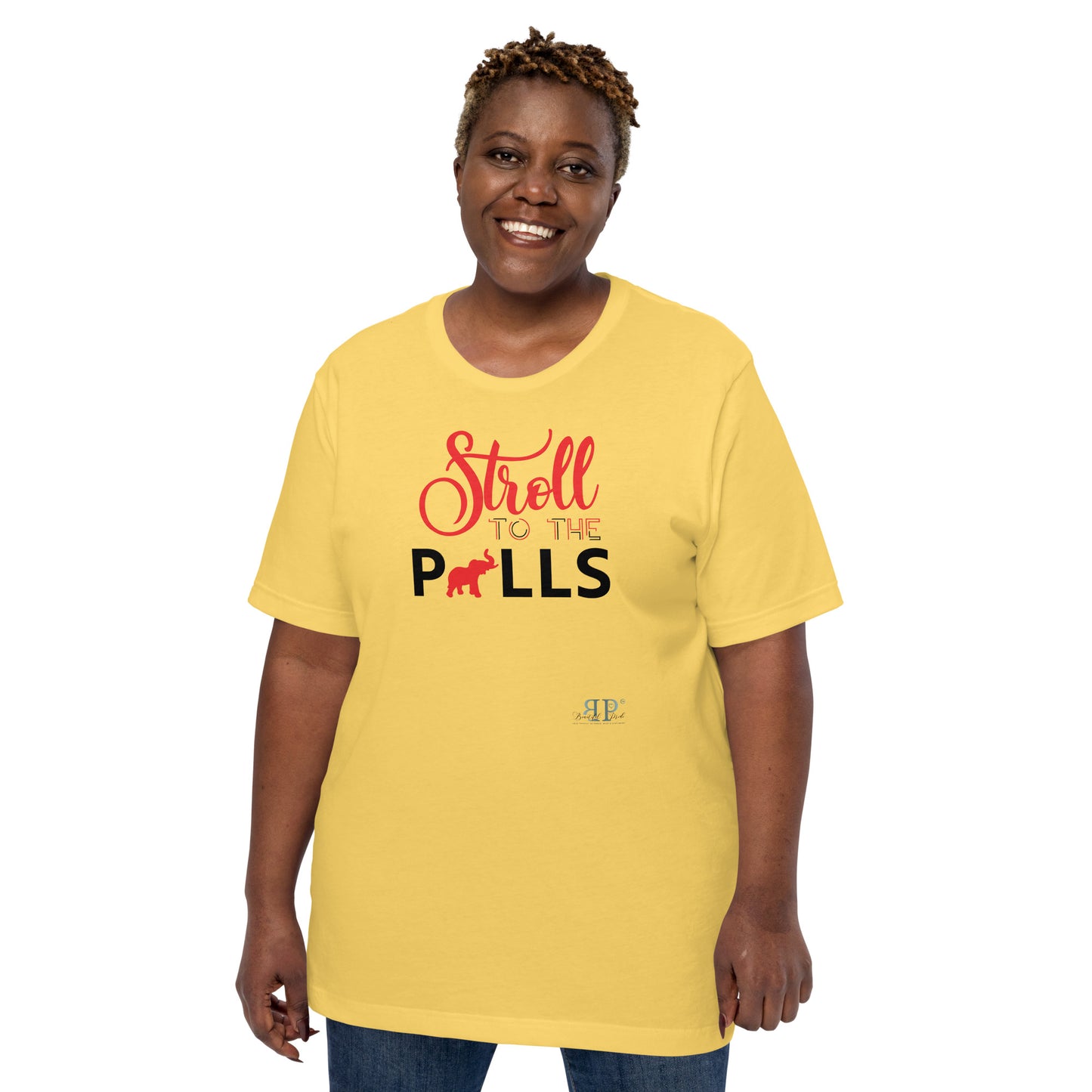 Stroll To The Polls Unisex t-shirt- DST