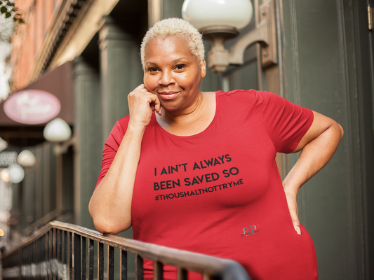 I ain't always been saved so thou shalt not try me Unisex T-Shirt