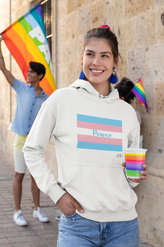 Trans Flag Unisex Hoodie