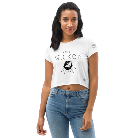 Wicked Head Navel Crop Top