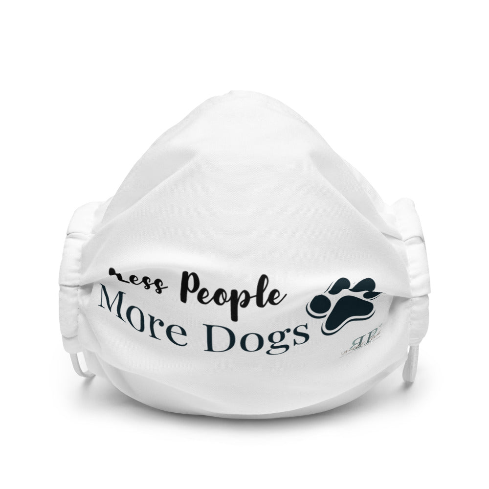 Less People, More Dogs face mask
